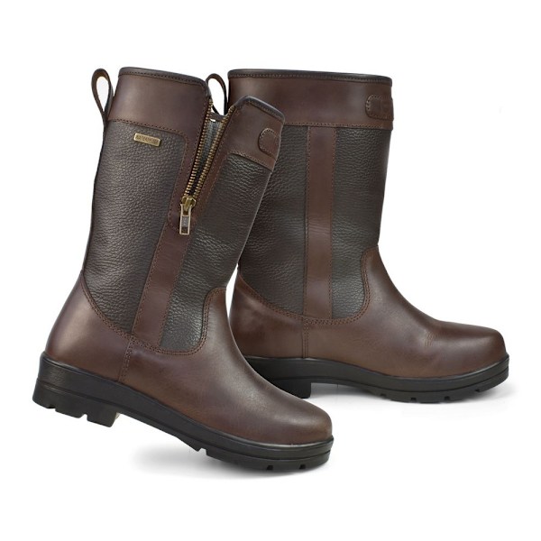Brogini Unisex Adult Abruzzo Läder Country Boots 6.5 UK Brun Brown 6.5 UK