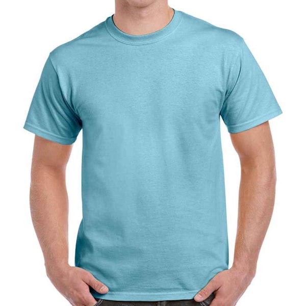 Gildan Herr Heather Heavy T-Shirt M Sky Blue Sky Blue M