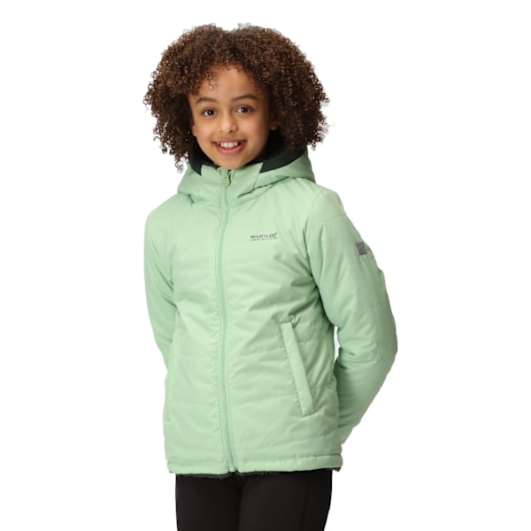 Regatta Barn/Barn Kyrell Plain Reversibel Jacka 14 År Quiet Green/Darkest Spruce 14 Years