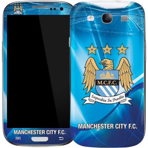 Manchester City FC Samsung Galaxy S III telefonskal One Size Blu Blue/White/Gold One Size