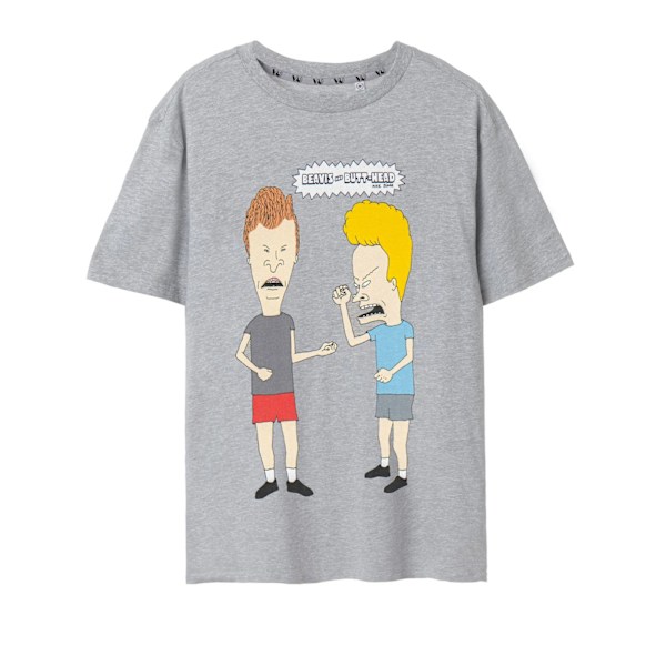 Beavis & Butthead Classic Pose T-shirt XL Grå Grey XL