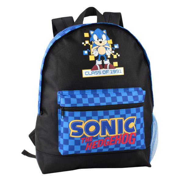 Sonic The Hedgehog Retrospel-ryggsäck för barn i en storlek Black One Size