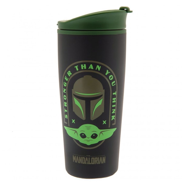 Star Wars: The Mandalorian Metall Resemugg En Storlek Svart/Grön Black/Green One Size
