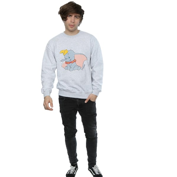 Dumbo Klassisk Sweatshirt för Herr S Sports Grey Sports Grey S