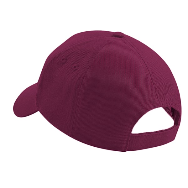 Beechfield Unisex Ultimate 5 Panel Basebollkeps, One Size, Burgund Burgundy One Size