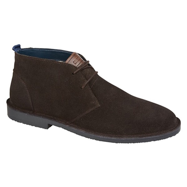 Roamers Suede Desert Boots 11 UK Mörkbrun Dark Brown 11 UK