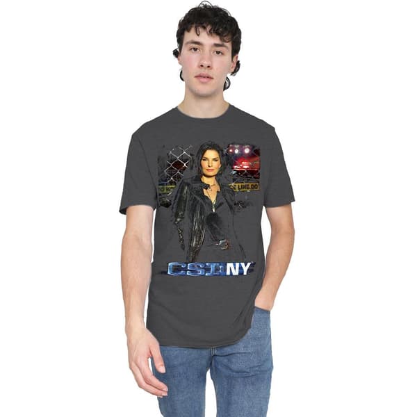 CSI: NY Unisex Vuxen Jo T-Shirt S Kolgrå Charcoal S