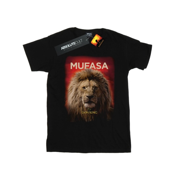 Disney Mens Lejonkungen Movie Mufasa Poster T-Shirt 5XL Svart Black 5XL
