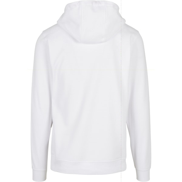 Bygg ditt varumärke Herr Basic Hoodie 4XL Vit White 4XL