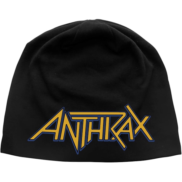 Anthrax Unisex Vuxen Logo Mössa One Size Svart Black One Size