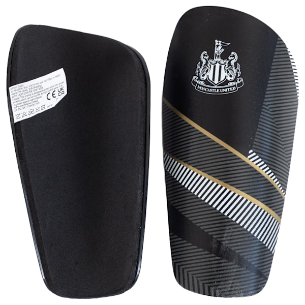 Newcastle United FC Barn/Kids Crest Slip-In Skinnskydd 7- Blue/Black/White 7-9 Years