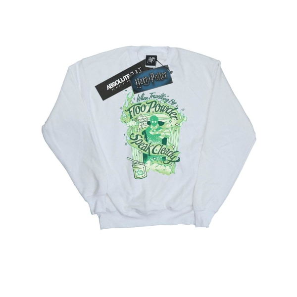 Harry Potter Dam/Dam Floo Powder Sweatshirt XL Vit White XL