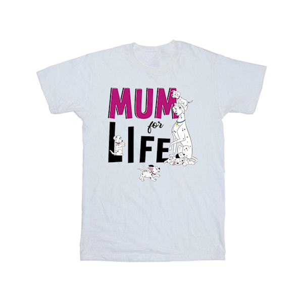 Disney Girls 101 Dalmatians Mum For Life Bomull T-shirt 9-11 år White 9-11 Years