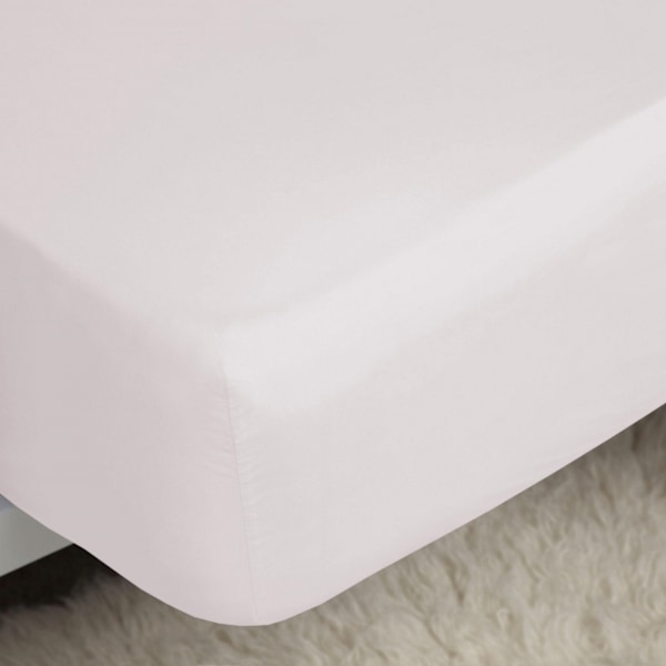 Belledorm Easycare Percale Lakan med resår Kingsize Powder Pink Powder Pink Kingsize