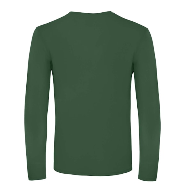 B&C Herr #E150 Långärmad T-shirt S Flaskgön Bottle Green S