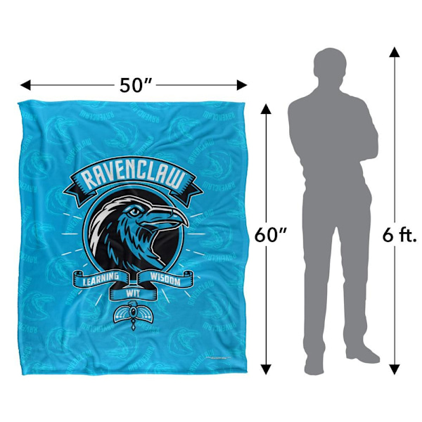 Harry Potter Lärande, Visdom, Vits Ravenclaw Filt One Size M Multicoloured One Size