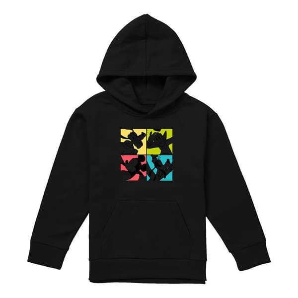 Mickey Mouse & Vänner Barn/Kids Box Heather Pullover Hoodie Athletic Heather 5-6 Years