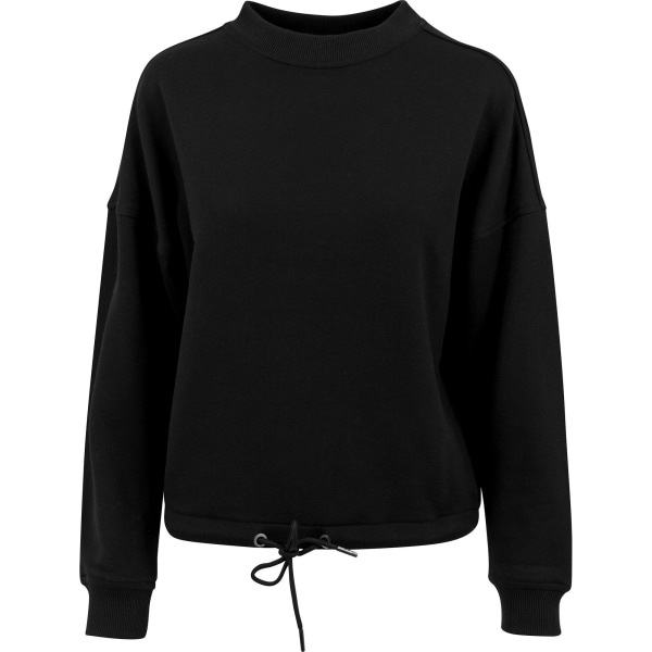 Bygg ditt varumärke Dam/Dam Oversize Sweatshirt med rund hals XL Black XL