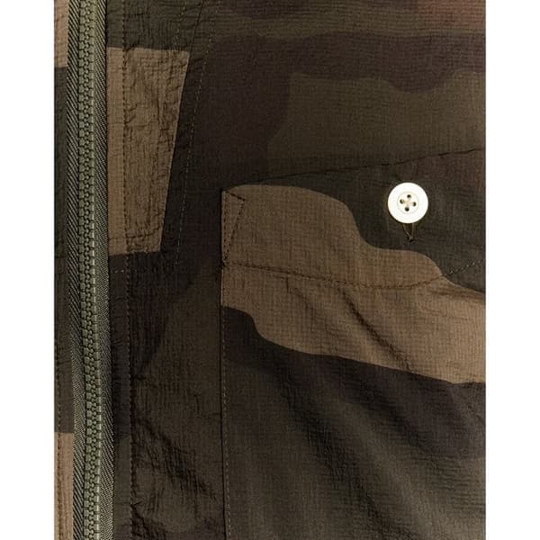 Lyle & Scott Herr Camo Bomullsöverskjorta L Oliv Olive L