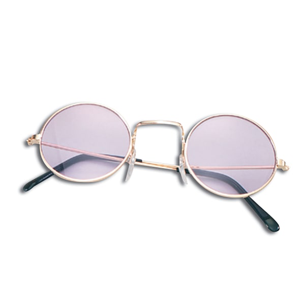 Bristol Novelty Unisex glasögon för vuxna 60-talsstil One Size Lila Purple One Size