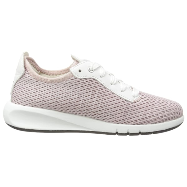 Geox Dam/Dam Aerantis Läder Sneakers 7 UK Antikrosa/ Antique Rose/White 7 UK