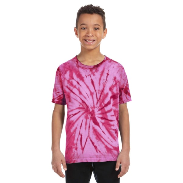 Colortone barn unisex Tonal Spider kortärmad T-shirt XS Spider Pink XS