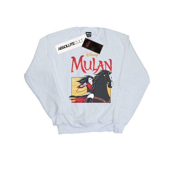 Disney Herr Mulan Film Häst Ram Sweatshirt 4XL Vit White 4XL