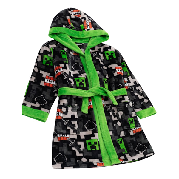 Minecraft Pojkar Creeper TNT Badrock 13-14 År Svart/Grön Black/Green/Grey 13-14 Years