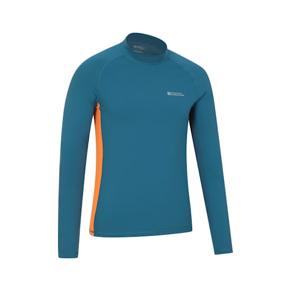Mountain Warehouse Herr Långärmad Rash Guard 4XL Mörk Teal Dark Teal 4XL