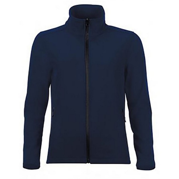 SOLS Dam/Kvinnor Race Full Zip Vattenavvisande Softshell Jacka French Navy M