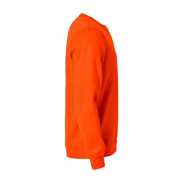 Clique Unisex Vuxen Basic Rund Hals Sweatshirt XS Synlighet Orange Visibility Orange XS