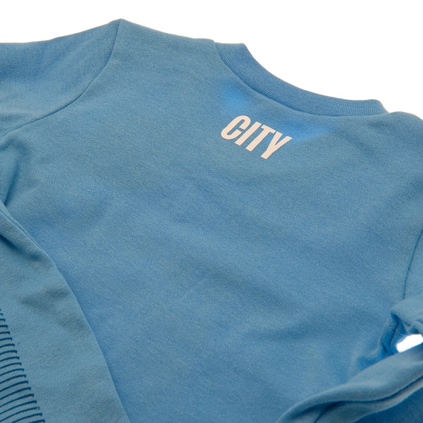 Manchester City FC Baby 2023/2024 Pyjamas 0-3 månader Blå Blue 0-3 Months