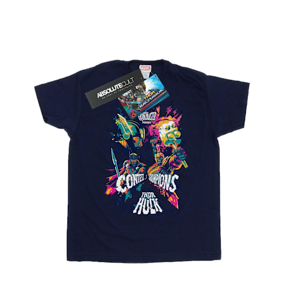 Marvel Boys Thor Ragnarok Grandmaster Presents T-shirt 7-8 år Navy Blue 7-8 Years