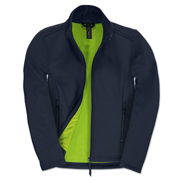 B&C Dam/Damer ID.701 Softshelljacka XS Marinblå Navy Blue XS