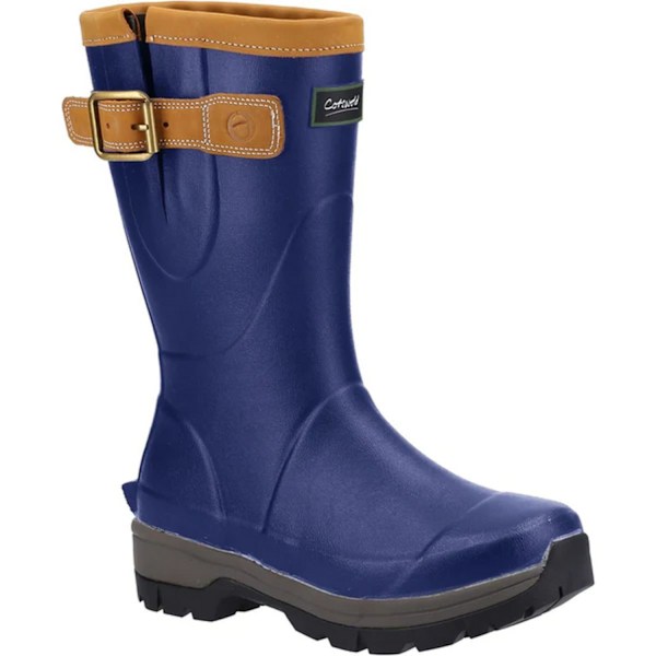 Cotswold Unisex Stratus Läder Korta Wellington Stövlar 7 Navy 7 UK