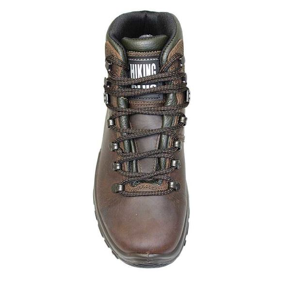 Grisport Herr Avenger Vaxat Läder Vandringskängor 10 UK Brun Brown 10 UK