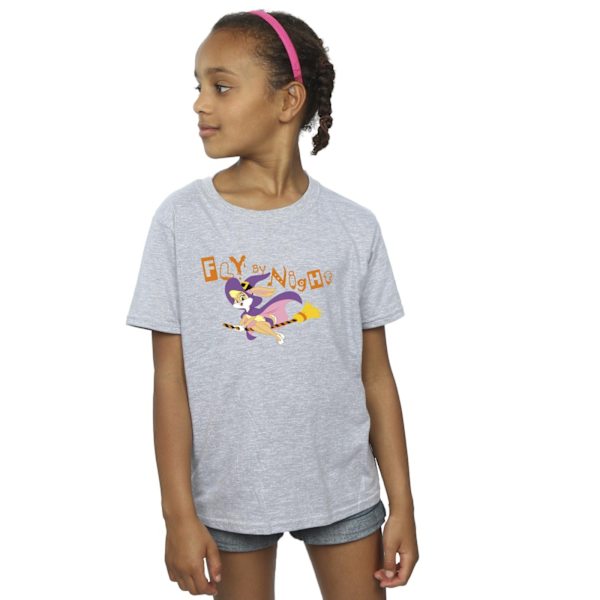 Looney Tunes Girls Lola Fly By Night Bomull T-shirt 12-13 år Sports Grey 12-13 Years