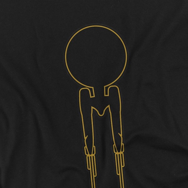 Star Trek Herr Enterprise T-Shirt XL Svart Black XL