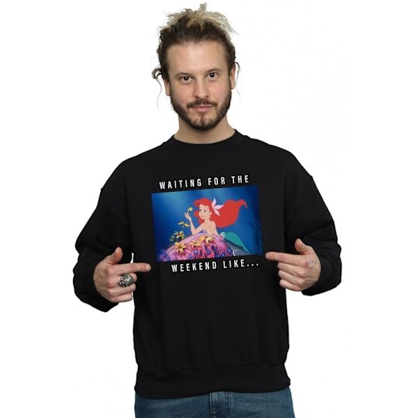 Disney Princess Ariel Herr Sweatshirt M Black M