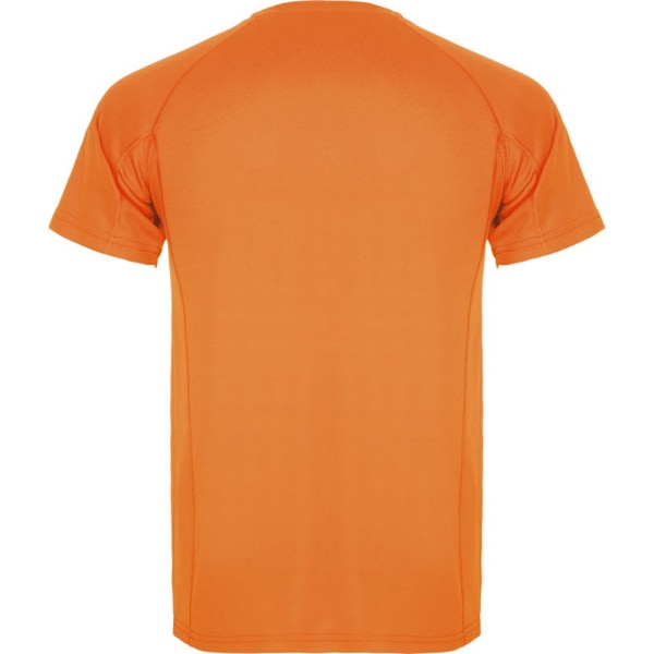 Roly Montecarlo T-shirt för män, kortärmad, sportig, L, fluorescerande Fluorescent Orange L