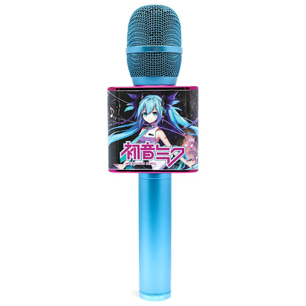 Hatsune Miku Karaoke Mikrofon En Storlek Blå/Svart/Rosa Blue/Black/Pink One Size