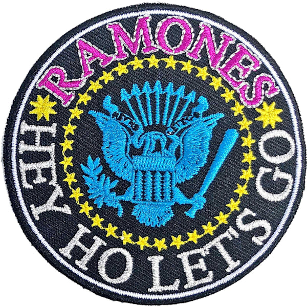 Ramones Hey Ho Let´s Go V2 Strykjärnsmärke En Storlek Flerfärgad Multicoloured One Size