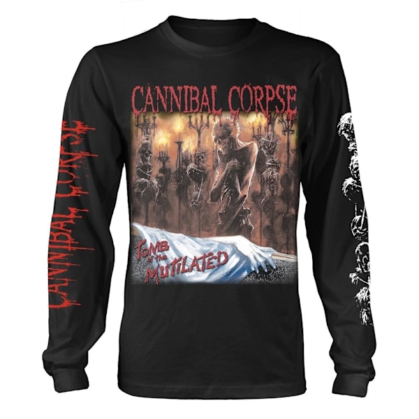 Cannibal Corpse Unisex Adult Tomb Of The Mutilated Långärmad Black M