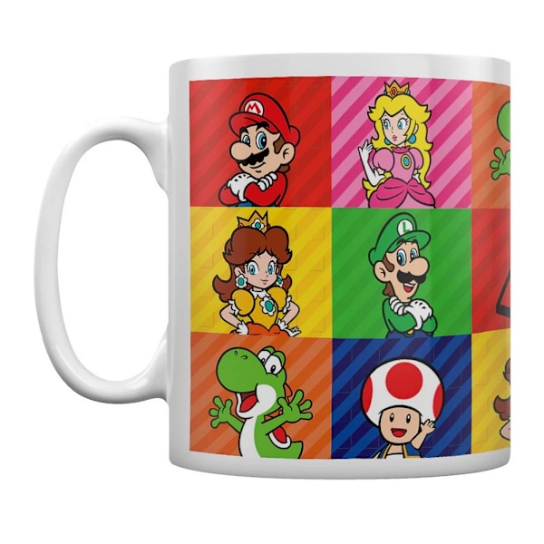 Super Mario Friends Mugg One Size Vit/Flerfärgad White/Multicoloured One Size