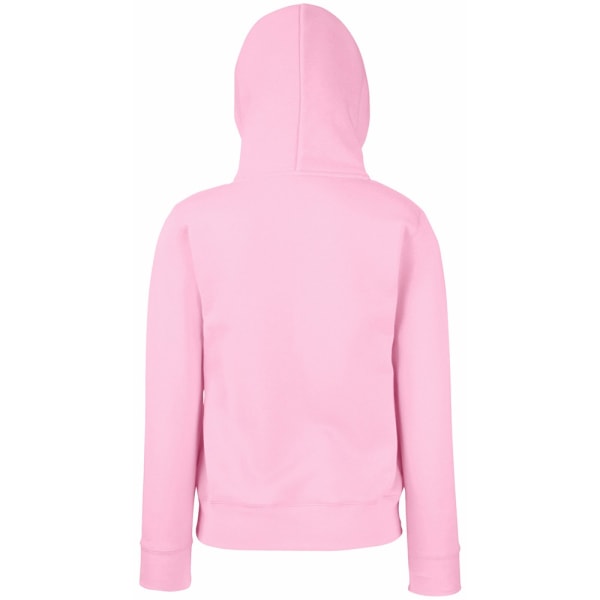 Fruit Of The Loom Damer Lady Fit Hooded Sweatshirt / Hoodie XS Light Pink XS