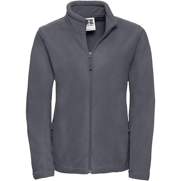 Russell Colours Dam Full Zip Outdoor Fleece Jacka XL Convoy Convoy Grey XL