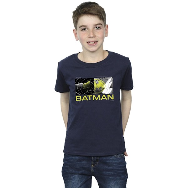 DC Comics Boys The Flash Batman Future To Past T-Shirt 7-8 År Navy Blue 7-8 Years