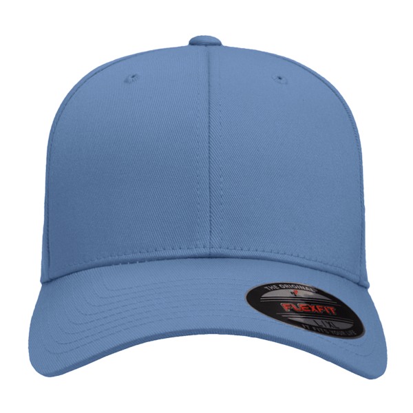 Yupoong Flexfit Fitted Baseball Cap LXL Slate Blue för män Slate Blue LXL