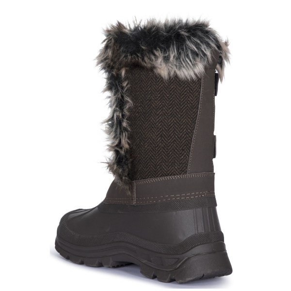 Trespass Dam/Dam Brace Winter Snow Boots 5 UK Peat Peat 5 UK
