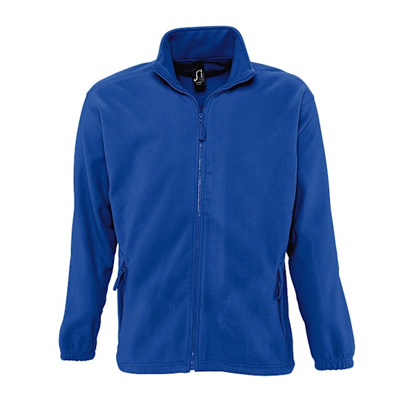 SOLS Herr North Full Zip Outdoor Fleece Jacka XXL Royal Blue Royal Blue XXL